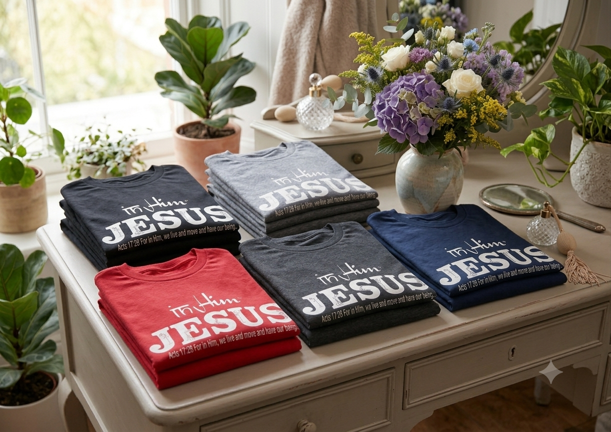 In Him Signature Collection - Womens Graphic T-Shirts - Product