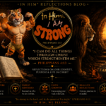In Him® I am Strong - Phillipians 4v13 - Reflections Blog - In Him® Studio (Informative and Decorative)