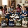 In Him® Jesus - Acts 17v28 - Accessories Tote Bag - Bible study (Informative and Decorative)