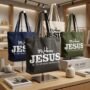 In Him® Jesus - Acts 17v28 - Tote Bag - Black - Shop