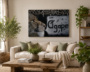 Lion of Judah - René Tesner Art - Hiqh Quality Print on Stretched Canvas - Living Room - Product (Decorative and informative)