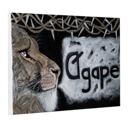 Lion of Judah - René Tesner Art© - High Quality Prints on Stretched Canvas (Informative and Decorative)