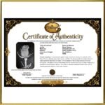 Digital Certificate of Authenticity - Rose of Sharon by René Tesner - Digital Download