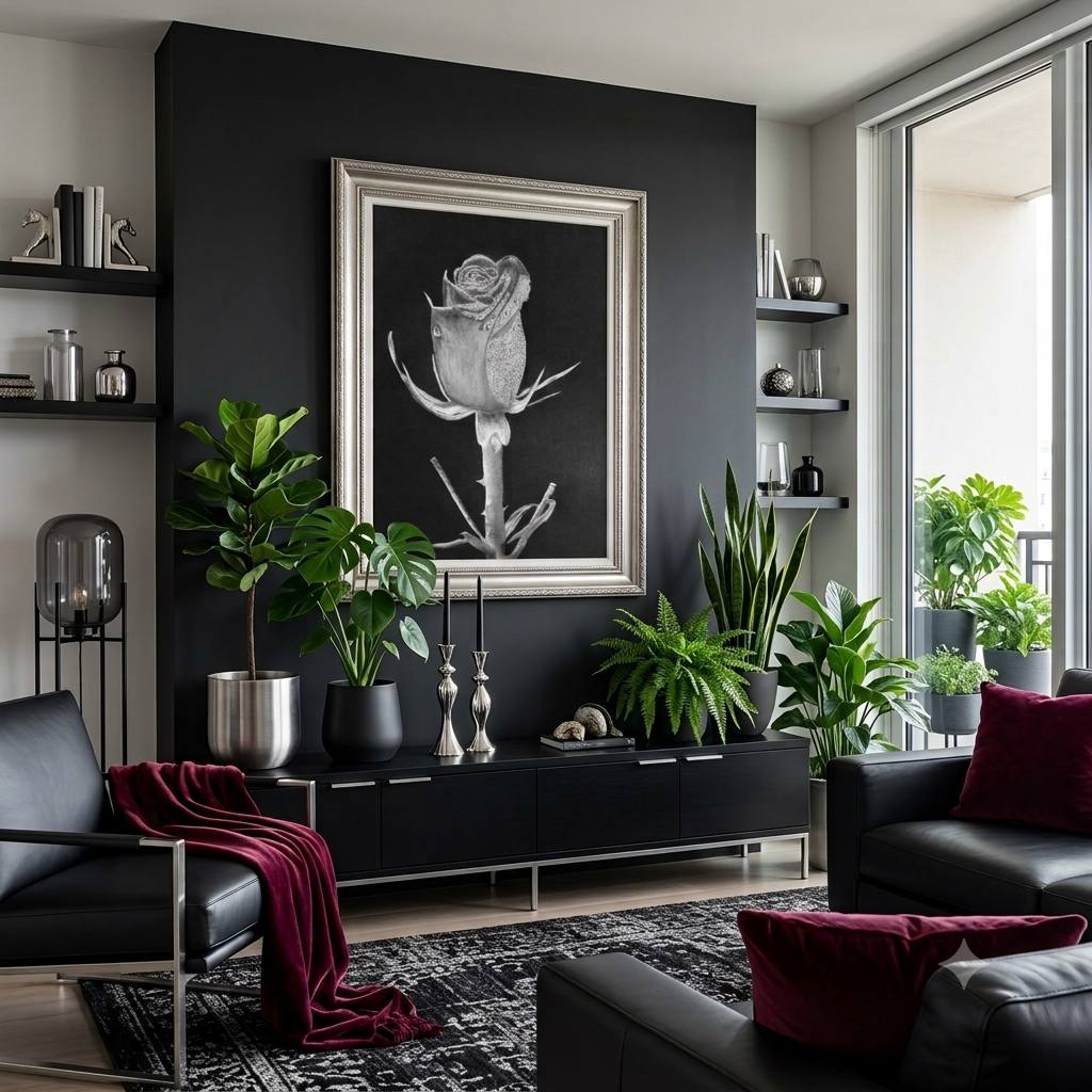 Rose of Sharon by René Tesner | High Quality Print on Stretched Canvas - Product with various sizes