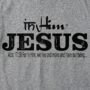 In Him® Black Signature Collection - Mens Premium T-Shirt - Grey Melange - Product